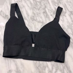 BEBE black bralette size medium